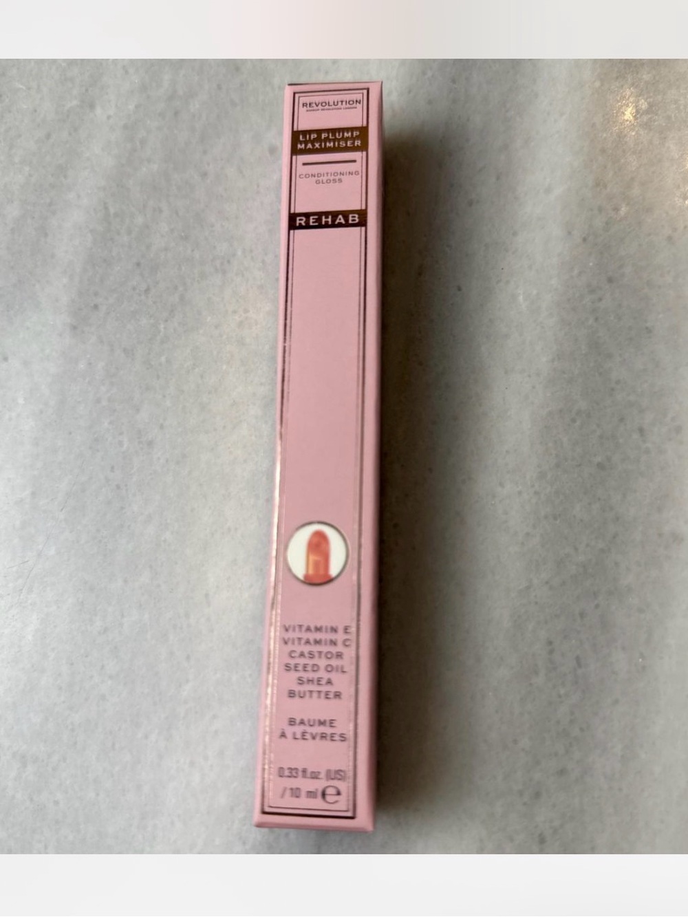 Revolution Lip Plump Conditioning Gloss - Light Pink